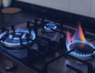 gas on stove